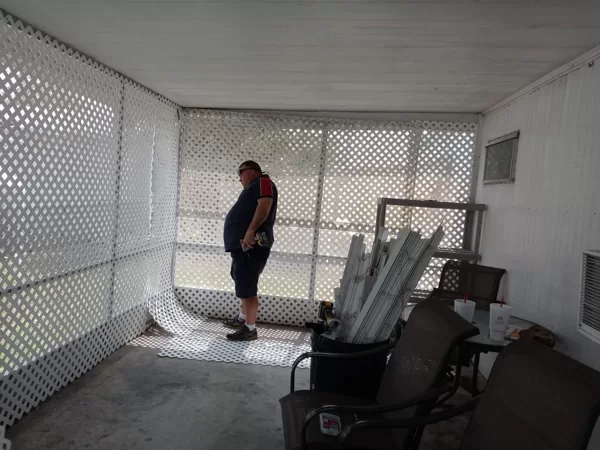 patio work we did